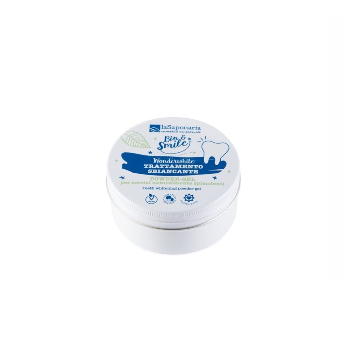 Powder-gel trattamento denti ad azione sbiancante e anti-macchie - 50gr